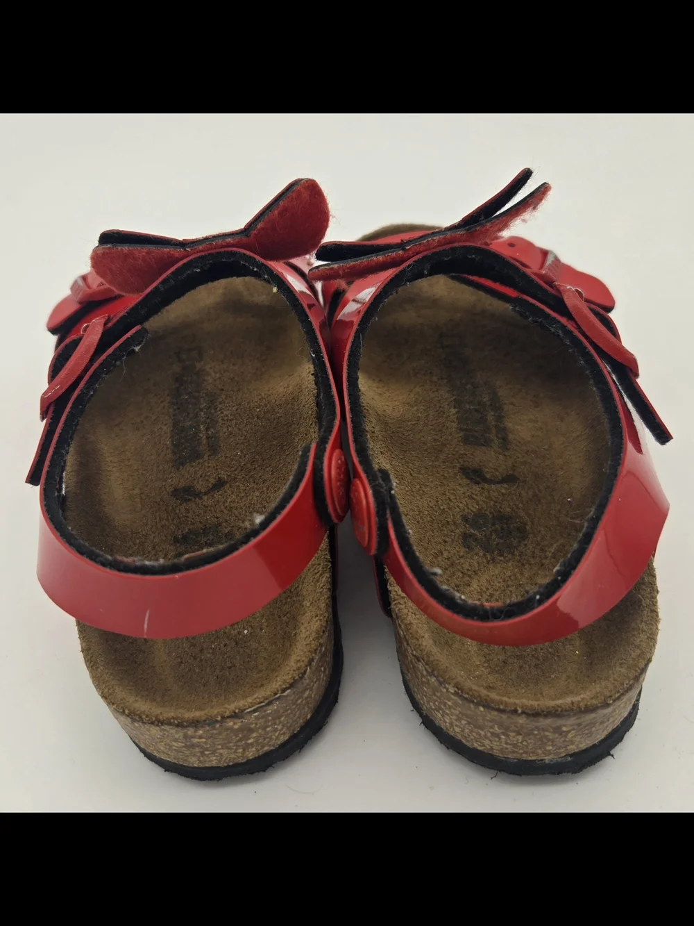 Birkenstock Red Bow Strap Kids Sandals Eu 26 Us 8